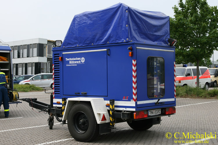 Heros Euskirchen - Lichtmastanhänger 20 kVA